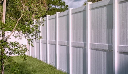 Vinyl and Aluminum Fence Installation