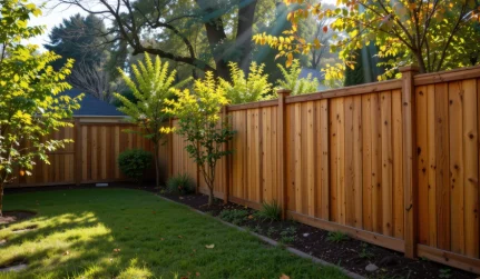 Wood Fence Installation